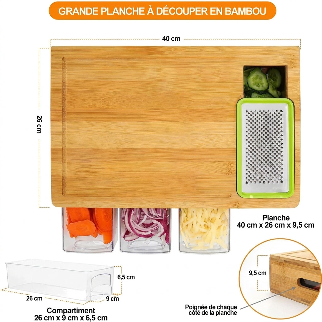 JUSTESS™ - La planche qui range vos bols au placard.